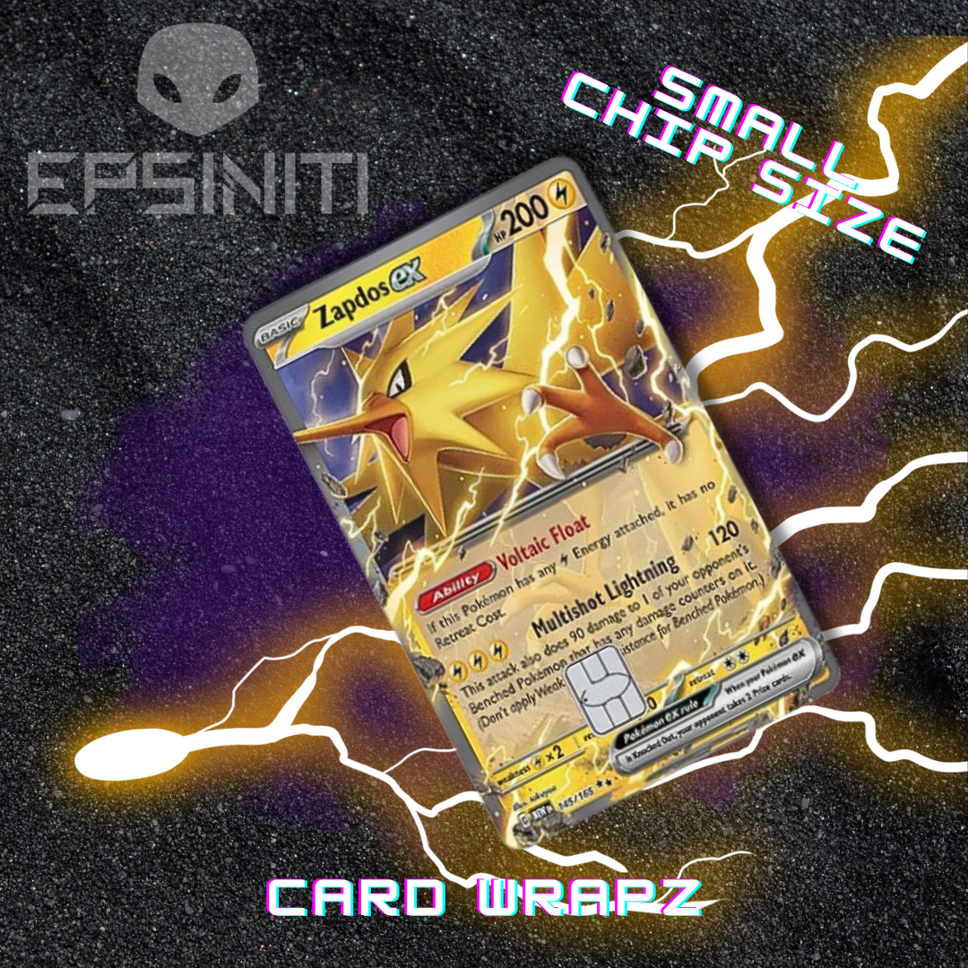 Zapdos ex Card Wrap Epsiniti Zapdos ex Card Wrap Epsiniti