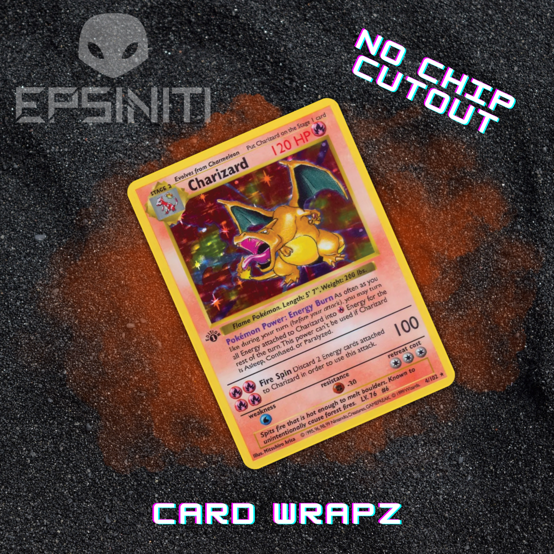 Charizard Card Wrap