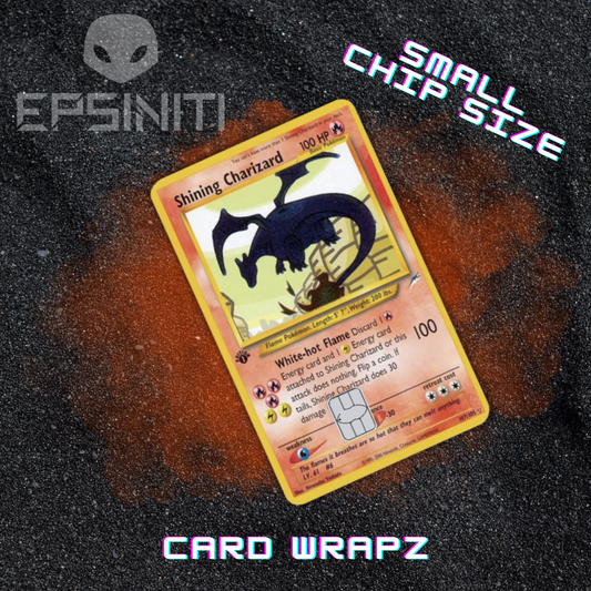 Shining Charizard Card Wrap