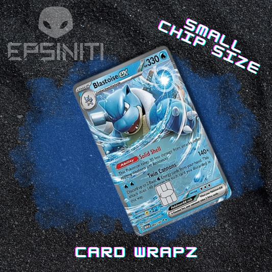 Blastoise ex Card Wrap