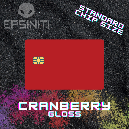 Cranberry Gloss Card Wrap