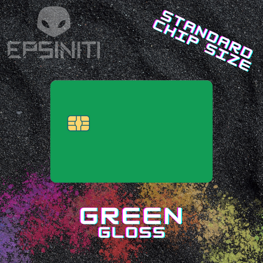 Green Gloss Card Wrap