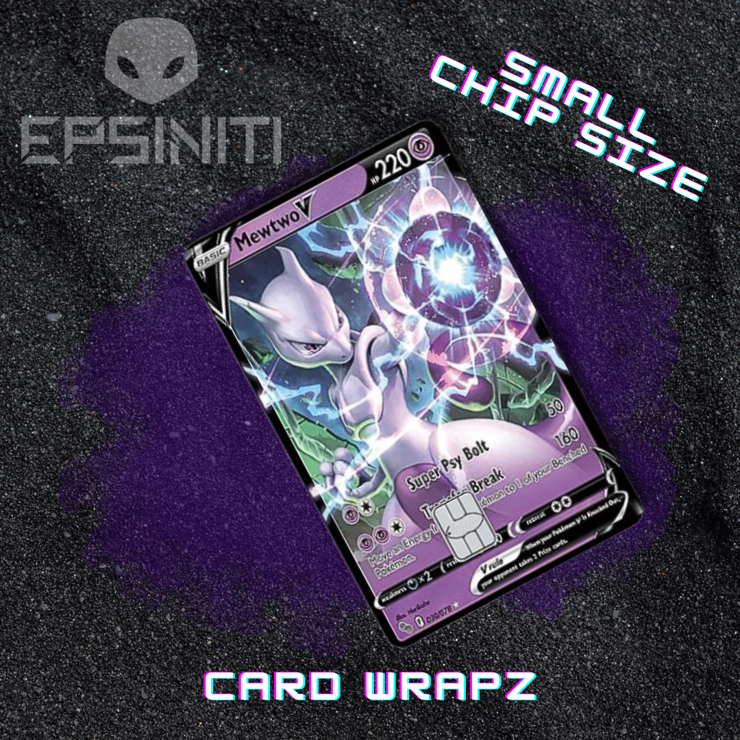 Mewtwo V Card Wrap