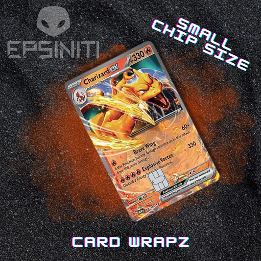 Charizard ex Card Wrap