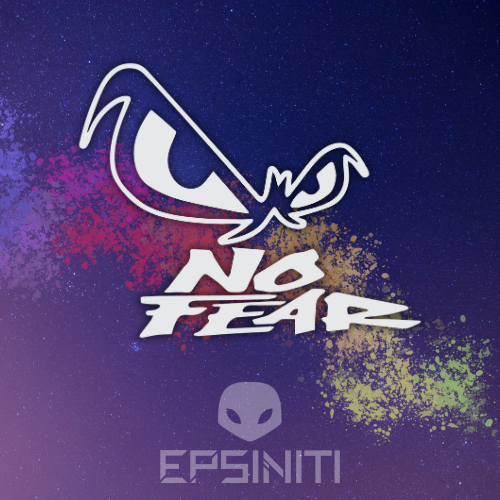 No Fear Decal