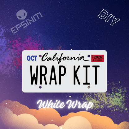 White Wrap Obsidian Black