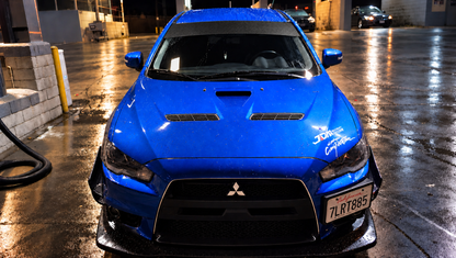 Carbon Fiber Black Windshield Banner