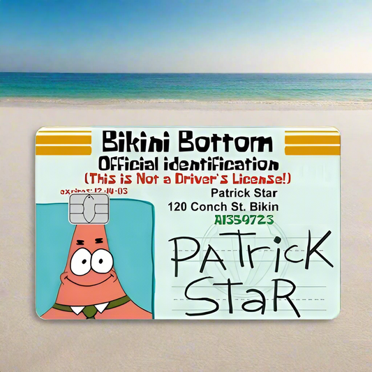 Patrick Star Card Wrap