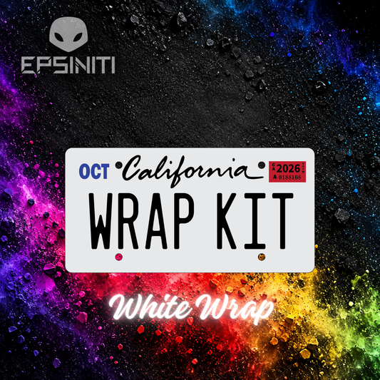 White Wrap Obsidian Black