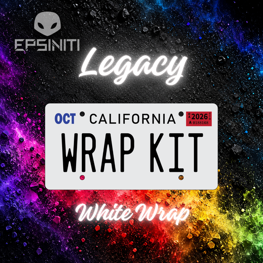 White Wrap Legacy Obsidian Black
